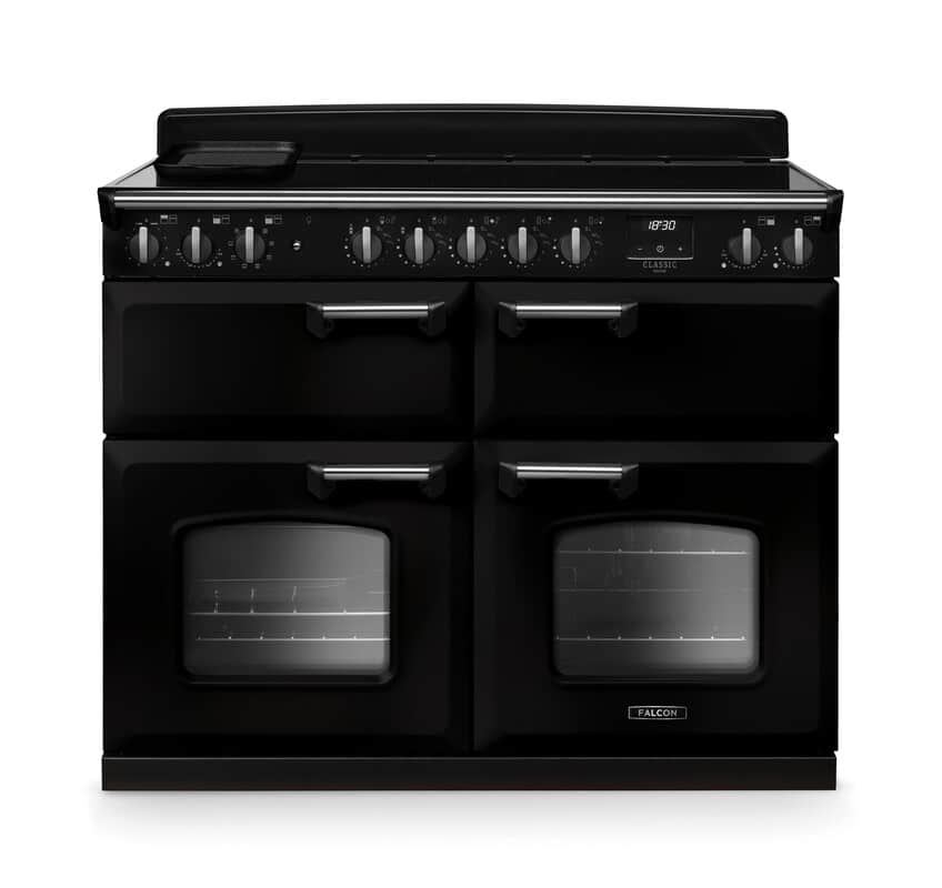 Classic-Deluxe-110-Induction-Slow-cook-oven-Gloss-Black-Chrome