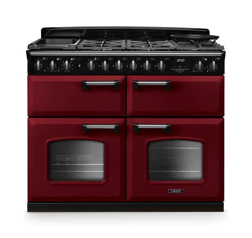 Classic-Deluxe-110-Dual-Fuel-Slow-cook-oven-Bordeaux-Chrome