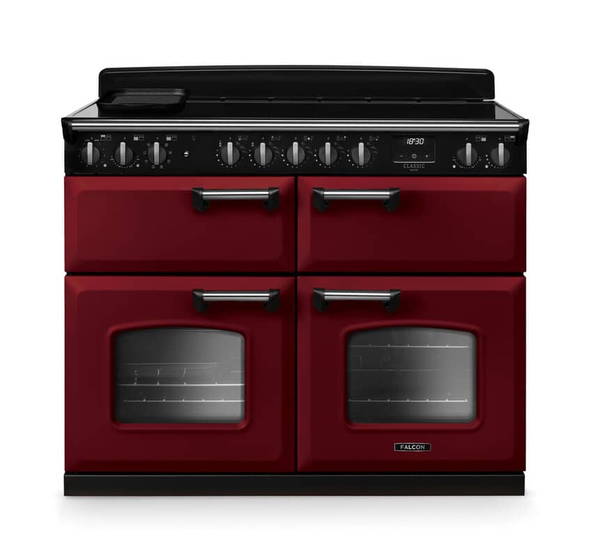 Classic-Deluxe-110-Induction-Slow-cook-oven-Bordeaux-Chrome